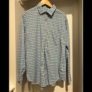 Size XL Vineyard Vines Classic Tucker Fit Long Sleeve Plaid shirt